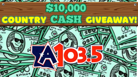 $10,000 Country Cash Giveaway!